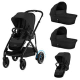 Cybex e-Gazelle S Electric Twin Pushchair with Optional Carrycots