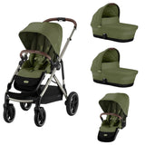 Cybex Gazelle S Twin Pushchair with Optional Carrycots