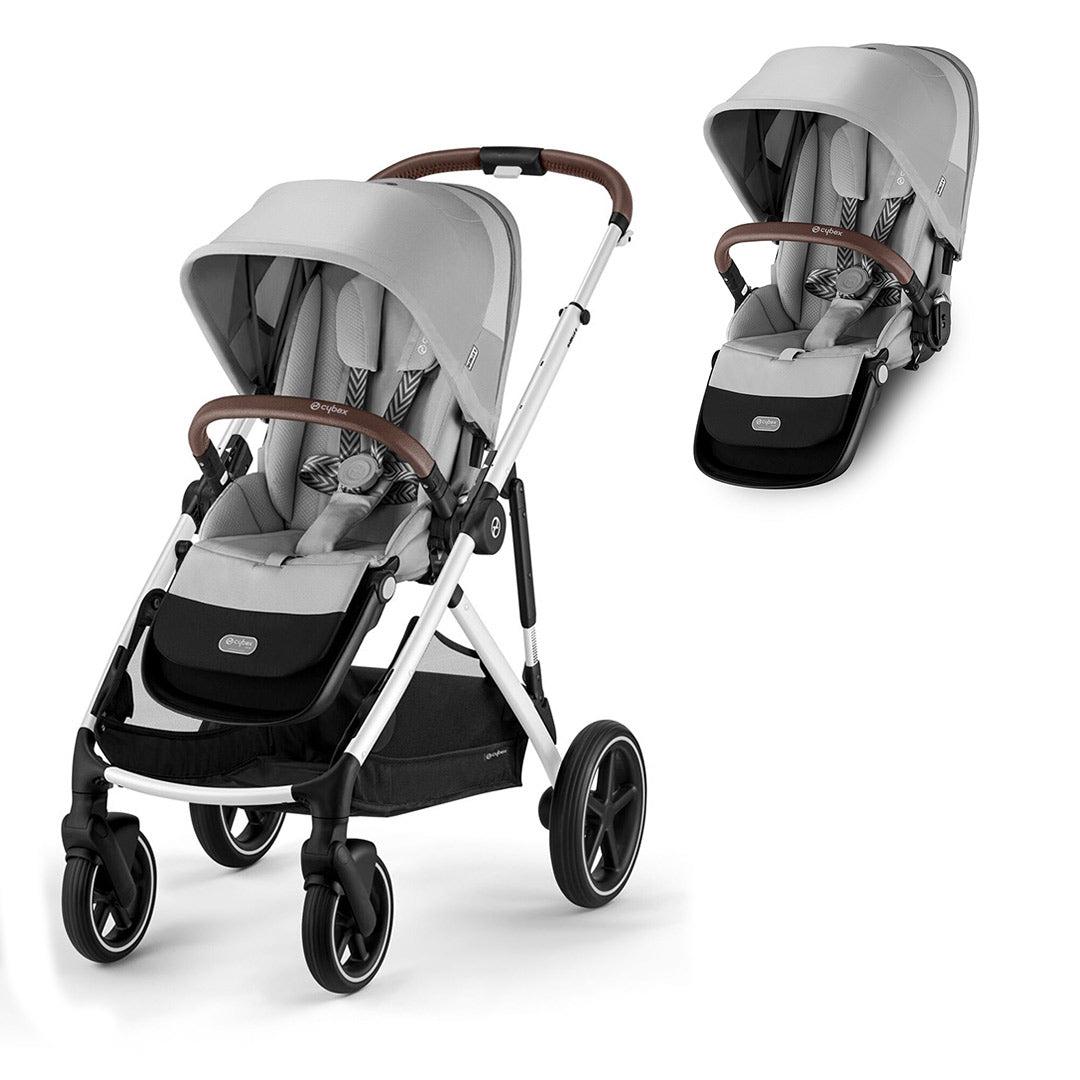Cybex Gazelle S Twin Pushchair with Optional Carrycots