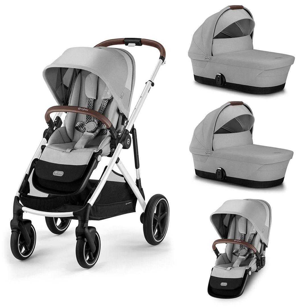 Cybex Gazelle S Twin Pushchair with Optional Carrycots