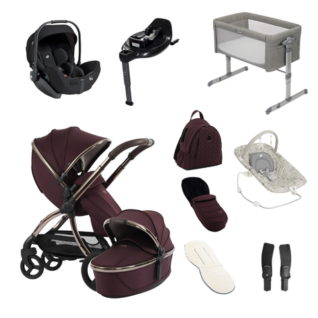 Egg 3 Essential Bundle With Joie i-Level 360 Car Seat And Base