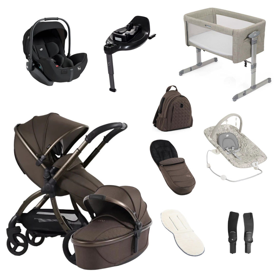 Egg 3 Essential Bundle With Joie i-Level 360 Car Seat And Base