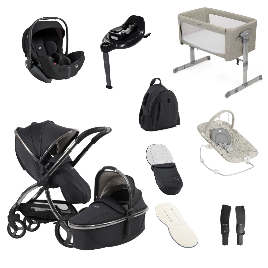 Egg 3 Essential Bundle With Joie i-Level 360 Car Seat And Base