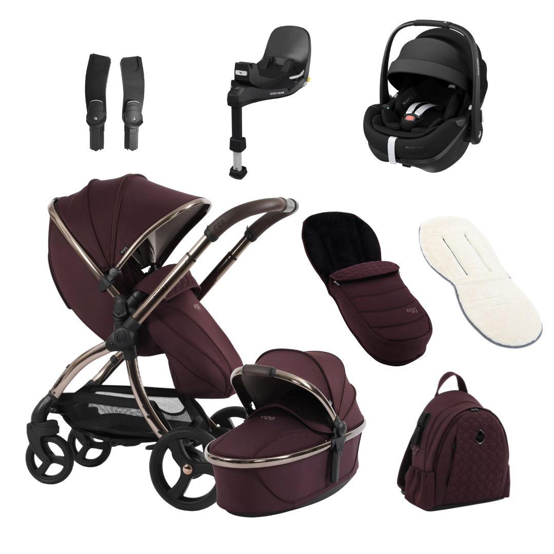 Egg 3 Bundle With Maxi-Cosi Pebble Pro2 360 And Base