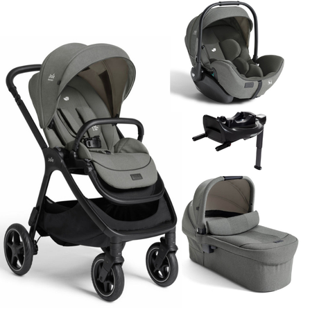 Joie Finiti Flex 4in1 Travel Ready Bundle - Evergreen
