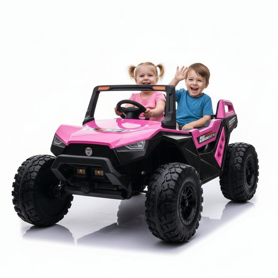 Clash XL 24V Electric Ride On Buggy, 3-9 years, Pink