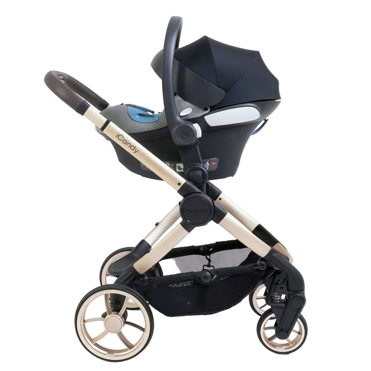 iCandy Peach 7 Complete Pushchair & Carrycot Bundle – Biscotti Edition