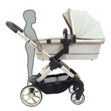 iCandy Peach 7 Complete Pushchair & Carrycot Bundle – Biscotti Edition