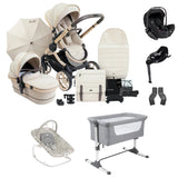 iCandy Peach 7 EDITIONS Biscotti - Complete Essential Bundle with Joie i-Level Pro & Rotating Base
