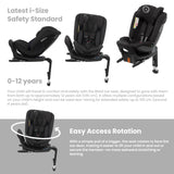 Jane iRaid 360 Swivel i-Size Car Seat, 0-12 years