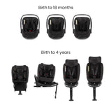 Jane Muum-4 Fully Equipped 0-4 Year Family Car Seat Travel System Bundle