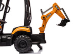 JCB With Trailer And Backhoe 12V - Yellow