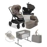 Joie Finiti Flex 4in1 Travel Ready with i-Snug 2 Essential Travel & Nursery Bundle