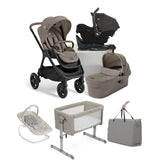 Joie Finiti Flex 4in1 Travel Ready with i-Snug 2 Essential Travel & Nursery Bundle
