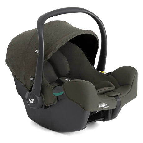 Joie Versatrax On-The-Go Encore 4 Piece Travel System Bundle with Rotating Car Seat, Fern