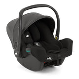 Joie Versatrax On-The-Go Encore 4 Piece Travel System Bundle with Rotating Car Seat, Shale