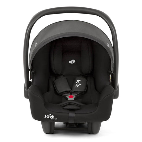 Joie Versatrax On-The-Go Encore 4 Piece Travel System Bundle with Rotating Car Seat, Shale