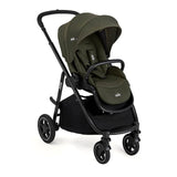 Joie Versatrax On-The-Go Encore 4 Piece Travel System Bundle with Rotating Car Seat, Fern