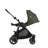 Joie Versatrax On-The-Go Encore 4 Piece Travel System Bundle with Rotating Car Seat, Fern