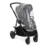 Joie Versatrax On-The-Go Encore 4 Piece Travel System Bundle With Rotating Car Seat, Raven