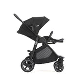 Joie Versatrax On-The-Go Encore 4 Piece Travel System Bundle With Rotating Car Seat, Raven