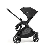 Joie Versatrax On-The-Go Encore 4 Piece Travel System Bundle With Rotating Car Seat, Raven