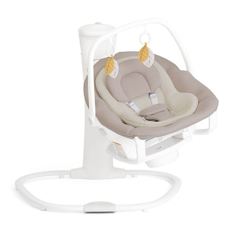Joie Whimsy Wind-Up 2-In-1 Baby Swing & Rocker, Almond