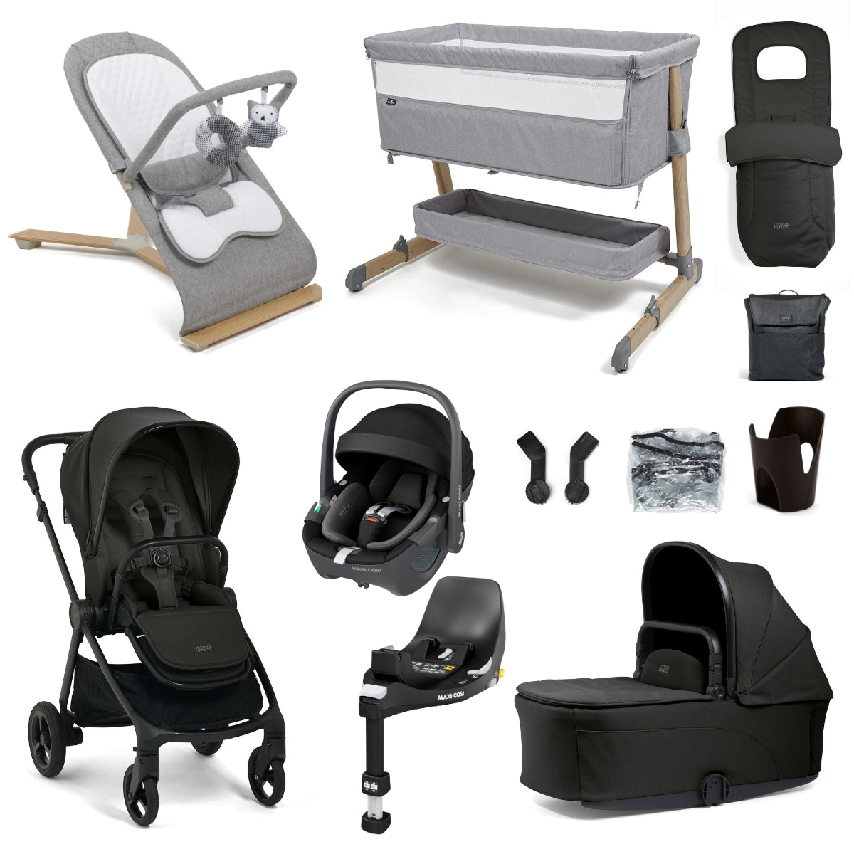 Mamas & Papas Vardo Premium 360 Travel & Nursery Bundle