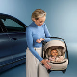 iCandy Peach 8 Premium Bundle with Maxi-Cosi Pebble Slide Pro Lie-Flat Car Seat & Sliding ISOFIX Base