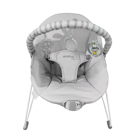 Asalvo Mummy Bouncer with Built-in Vibration Function, Hippo