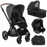 Jane Muum + Micro Pro + Koos iSize Travel System, Cold Black