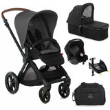 Jane Muum + Micro Pro + Koos iSize Travel System, Cold Black