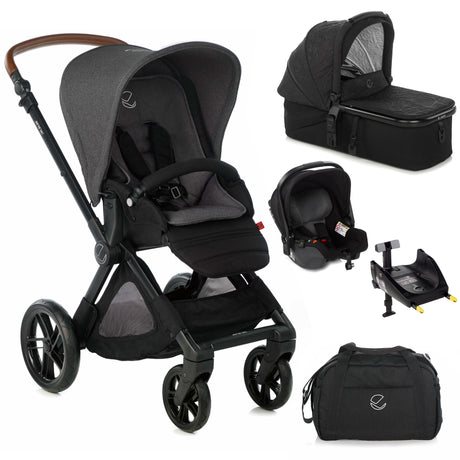 Jane Muum + Micro Pro + Koos iSize Travel System, Cold Black
