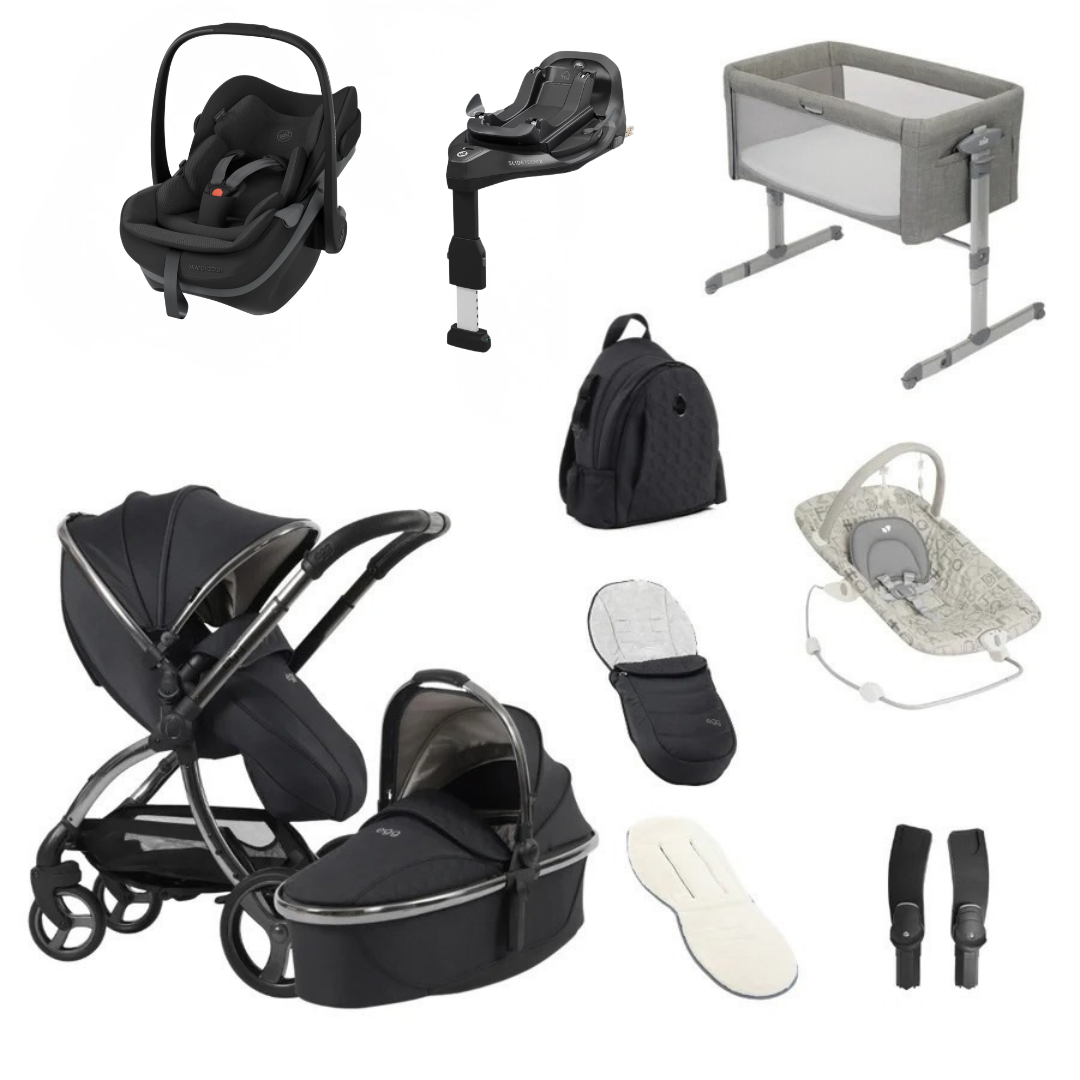 Egg 3 Premium Bundle With Maxi-Cosi Pebble Slide Pro And Base