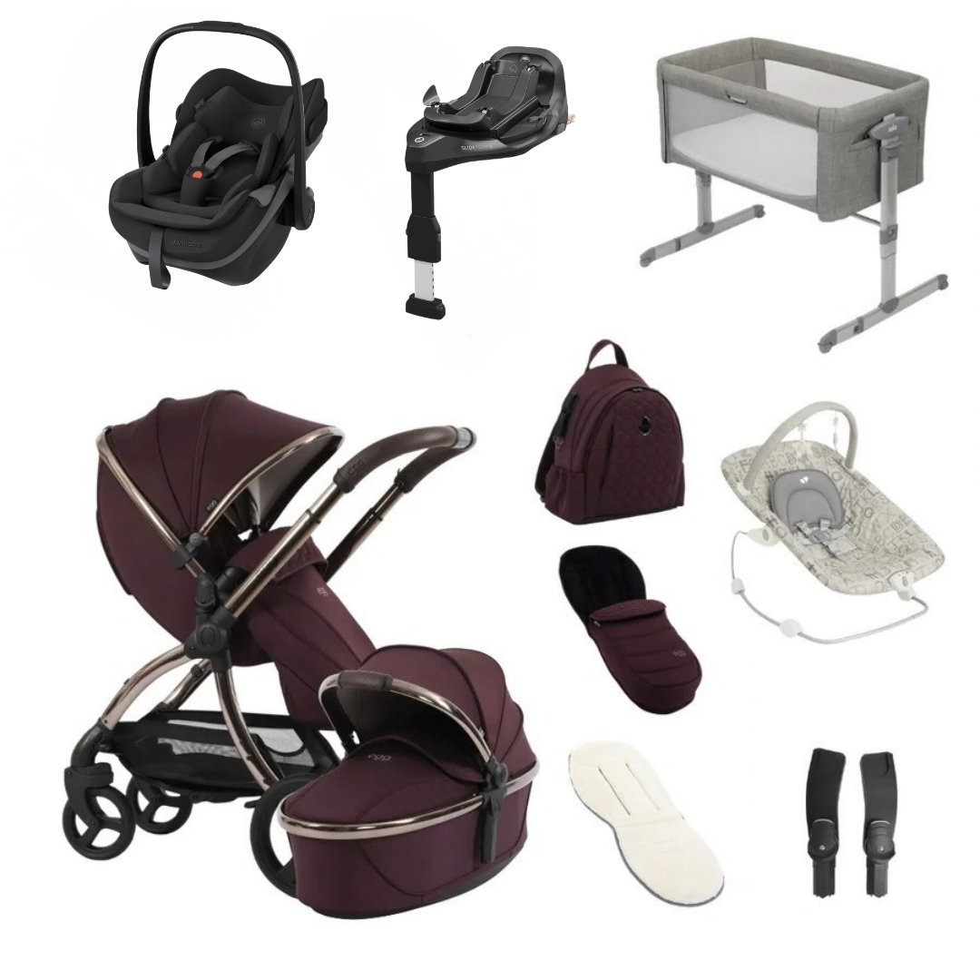 Egg 3 Premium Bundle With Maxi-Cosi Pebble Slide Pro And Base