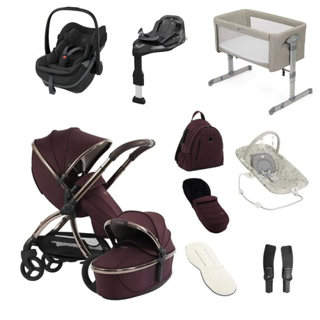 Egg 3 Premium Bundle With Maxi-Cosi Pebble Slide Pro And Base