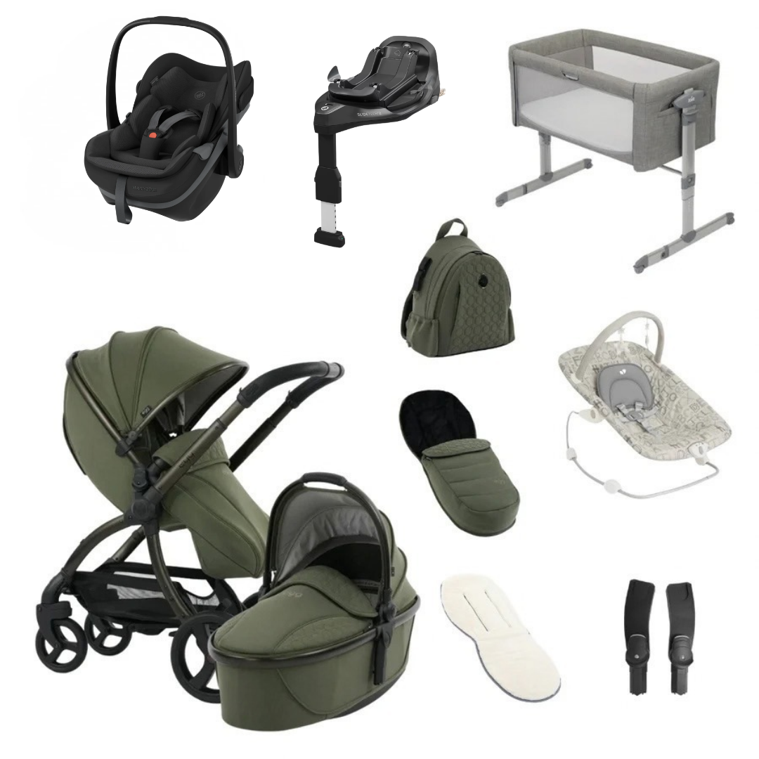 Egg 3 Premium Bundle With Maxi-Cosi Pebble Slide Pro And Base