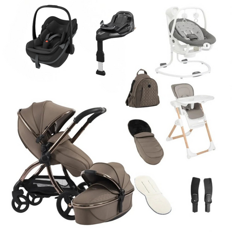 Egg 3 Luxury Bundle With Maxi-Cosi Pebble Slide Pro And Base