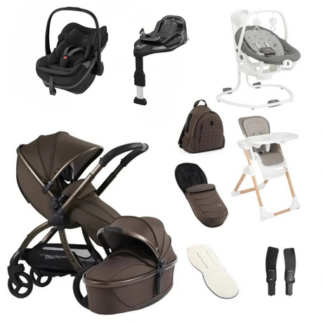 Egg 3 Luxury Bundle With Maxi-Cosi Pebble Slide Pro And Base