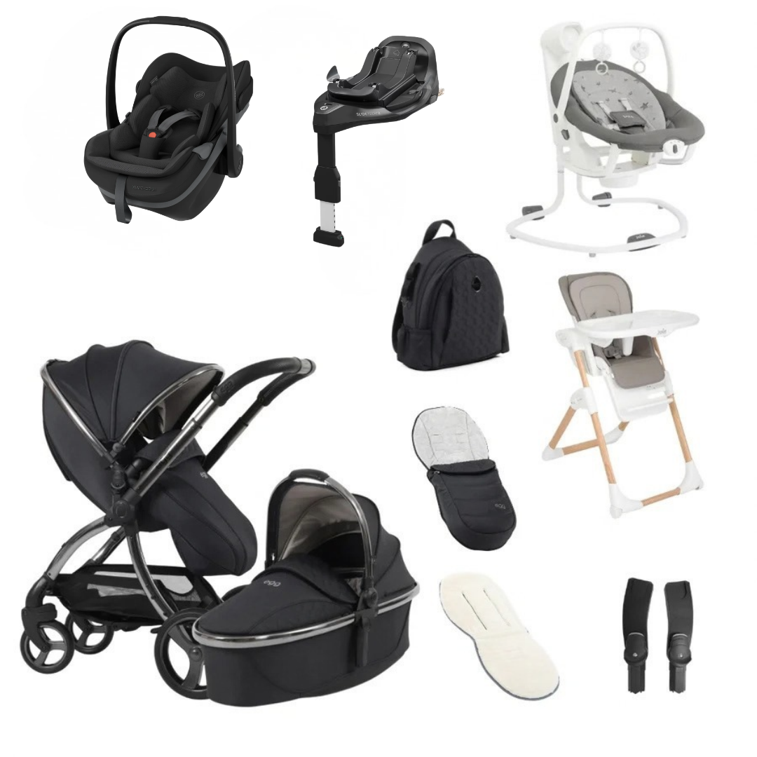 Egg 3 Luxury Bundle With Maxi-Cosi Pebble Slide Pro And Base