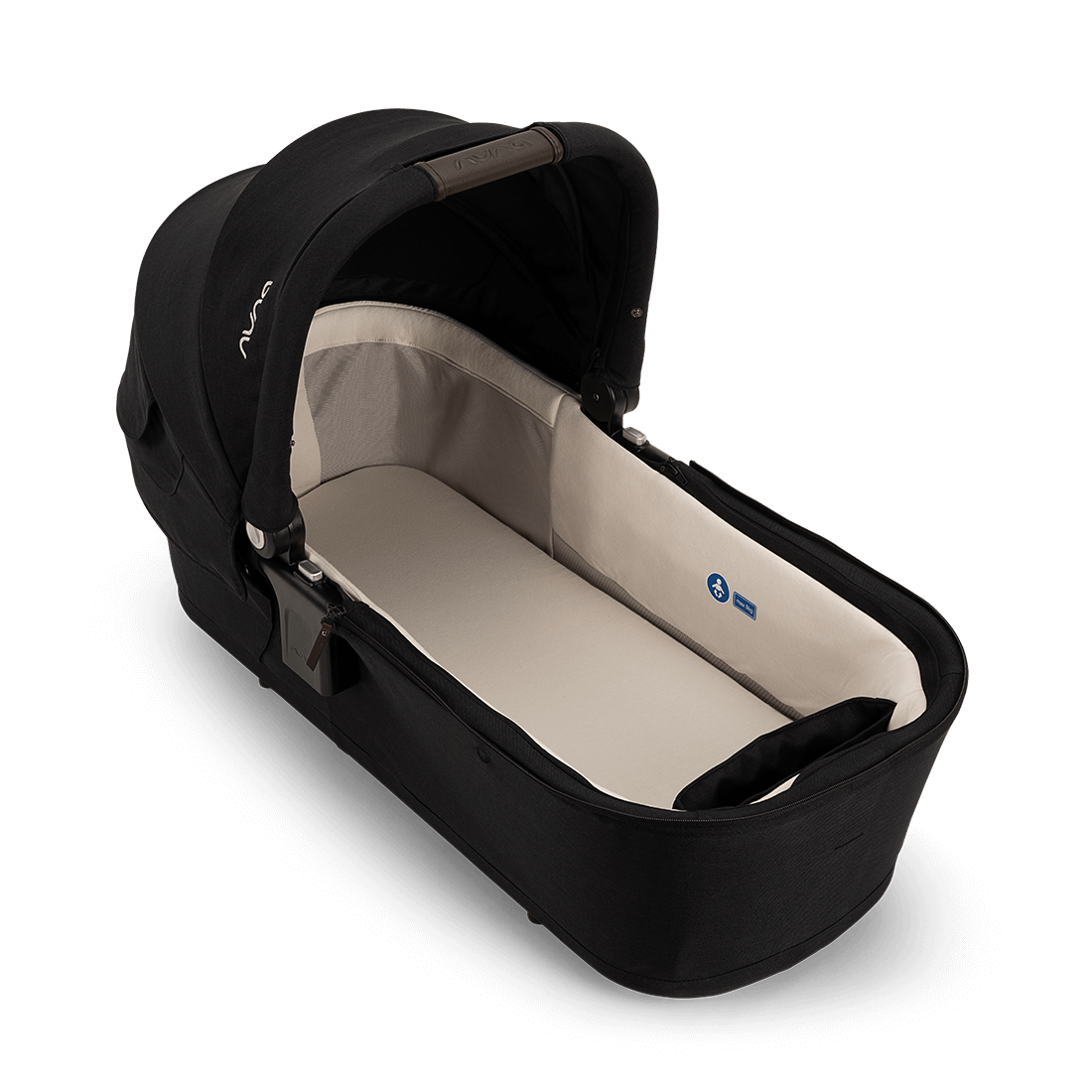 Nuna Triv LX All Season Pram Bundle, Caviar