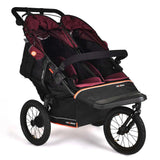 Out 'n' About Nipper Double V6 Plus All-Terrain Pushchair - Brambleberry Red