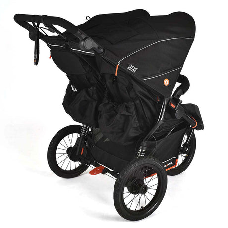 Out 'n' About Nipper Double V6 Plus All-Terrain Pushchair - Summit Black
