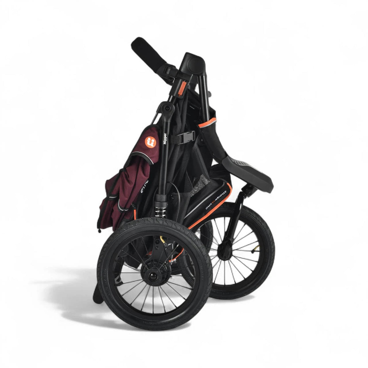 Out 'n' About Nipper V6 Plus Pushchair - Brambleberry Red