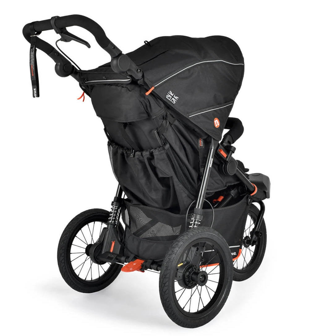 Out 'n' About Nipper V6 Plus Pushchair - Summit Black