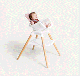 Joie Chestnut Multimode Baby High Chair – 9 Modes From Birth To 6 Years, Lola