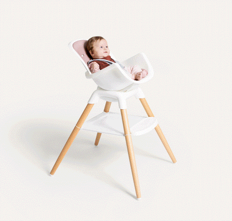 Joie Chestnut Multimode Baby High Chair – 9 Modes From Birth To 6 Years, Lola