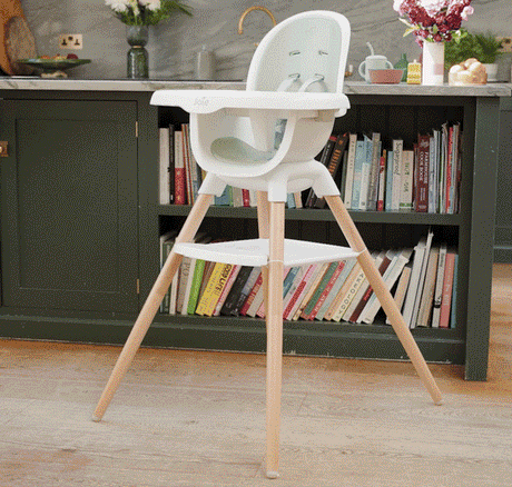 Joie Chestnut Multimode Baby High Chair – 9 Modes From Birth To 6 Years, Lola