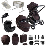 iCandy Peach 8 Essential Bundle with Joie i-Level Pro & Rotating Base