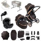 iCandy Peach 8 Essential Bundle with Joie i-Level Pro & Rotating Base